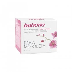 Babaria Crème Pour Le Visage Anti-rides Rose Mosqueé 50ml
