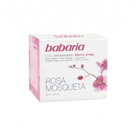 Babaria Crème Pour Le Visage Anti-rides Rose Mosqueé 50ml
