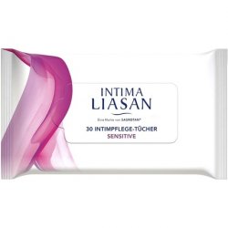 Intima Liasan by Sagrotan Sensitive Intimate Care Wipes Soap-Free and Alcohol-Free 30 Wipes