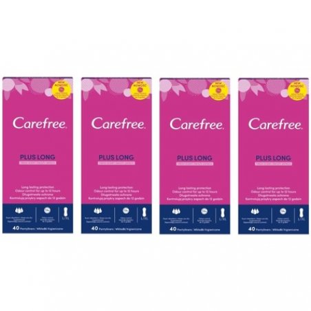 Carefree Plus Long Fresh Scent 40 Pads