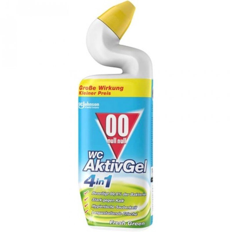 00 WC ActivGel 4in1 Liquid Toilet Cleaner Fresh Green 750ml