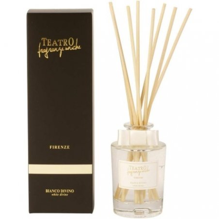 Teatro Fragranze Uniche Bianco Divino Diffuser 100ml with New Sticks