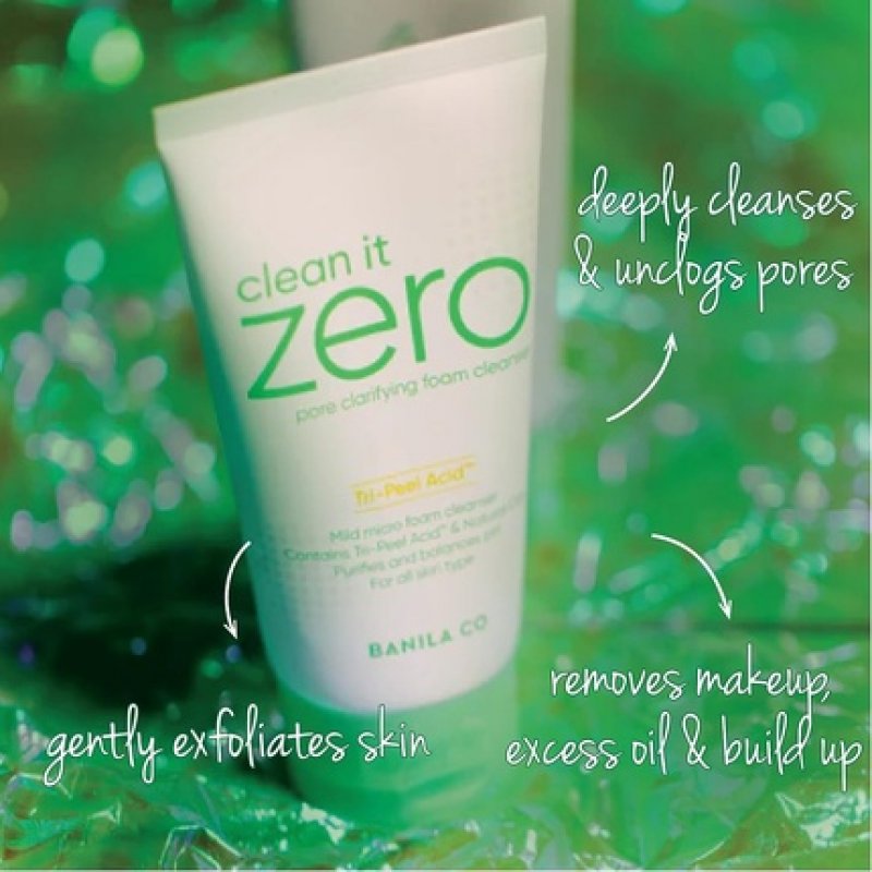 Clean It Zero Foam Cleanser Pore Clarifying