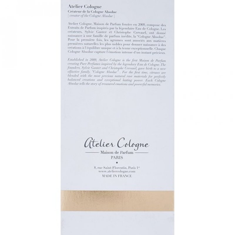 ATELIER COLOGNE Encens Jinhae Eau de Cologne 200ml