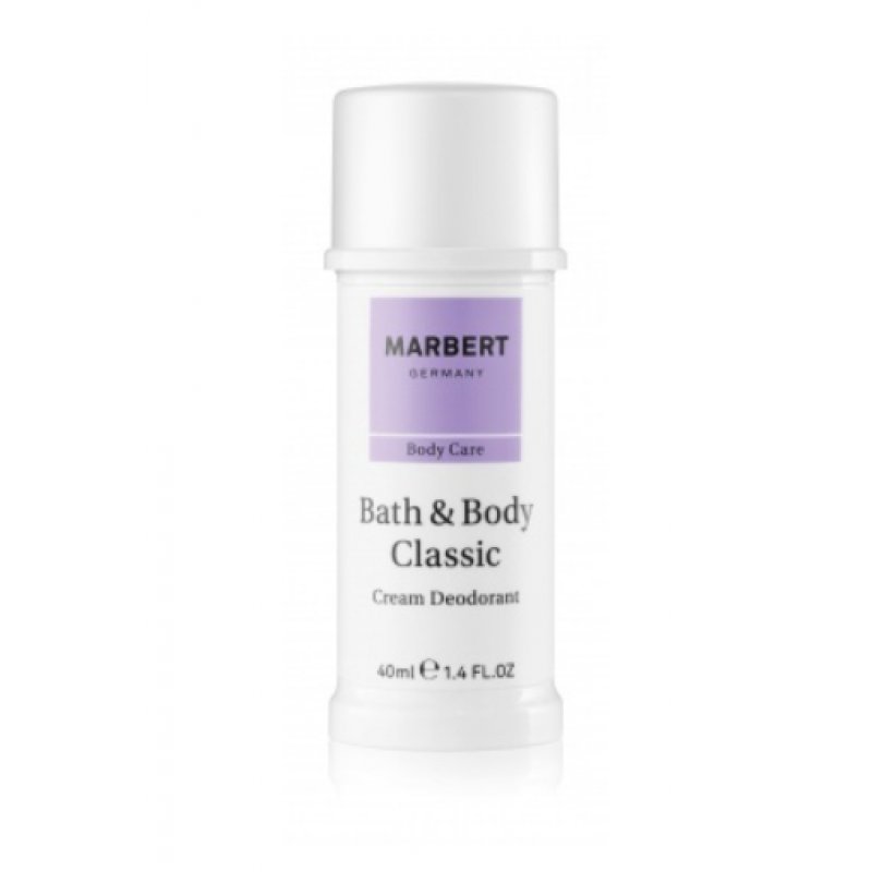 MARBERT Bath & Body Classic Unisexe Déodorant crème 40 ml 1 pièce(s)