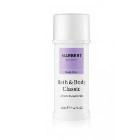 MARBERT Bath & Body Classic Unisexe Déodorant crème 40 ml 1 pièce(s)