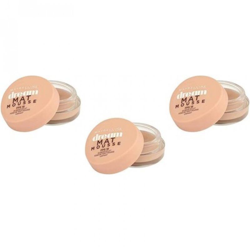 Maybelline Mattifying foam foundation Dream Matte Mousse 20 Beige Radiant
