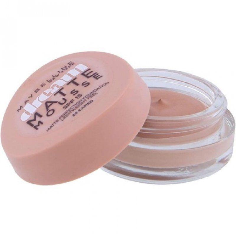 Maybelline Mattifying foam foundation Dream Matte Mousse 20 Beige Radiant