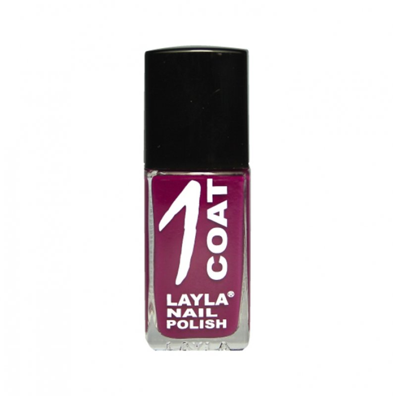 Layla Cosmetics 1 Coat Nail Polish N.23 Cranberry
