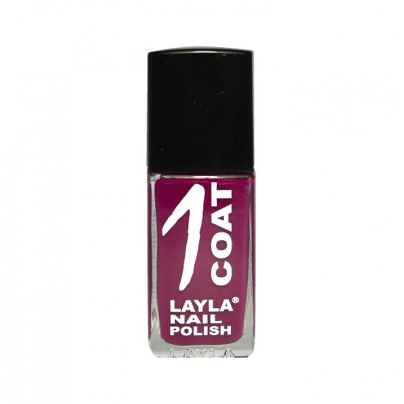Layla Cosmetics One Coat vernis à ongles 17 ml Violet
