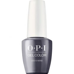 OPI GelColor Long Wear Blue Nail Polish 0.5 fl oz Less is Norse