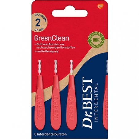 Dr.BEST Interdental Brushes Size 2 - Pack of 6