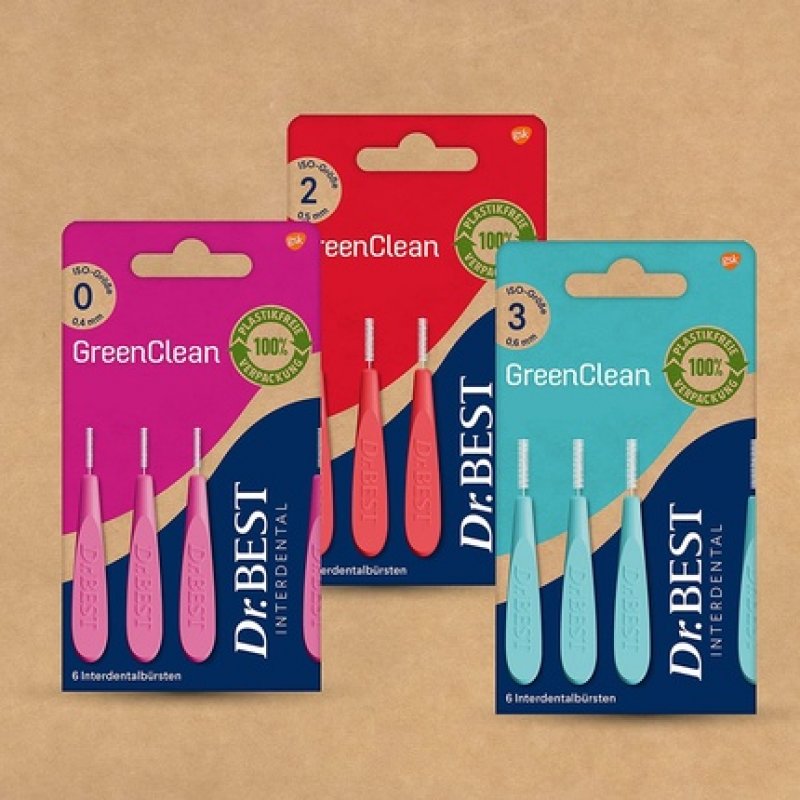 Dr.BEST Interdental Brushes Size 2 - Pack of 6