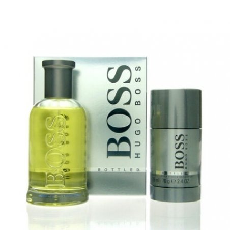 Hugo Boss Boss Bottled EDT 100ml Deo Stick 75ml Gift Set - Brand New