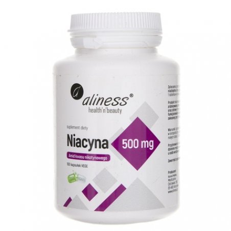 Aliness Niacin Nicotinamide 500mg 100 Caps