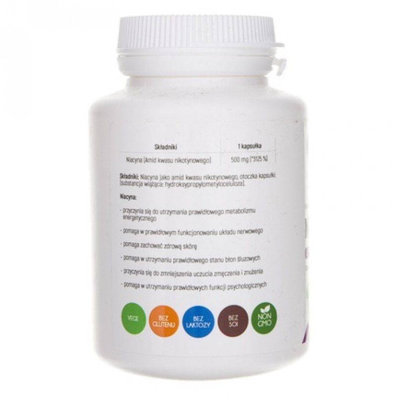 Aliness Niacin Nicotinamide 500mg 100 Caps