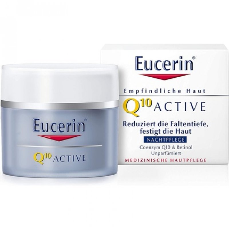 Eucerin Q10 Active Anti-Wrinkle Night Cream 50ml