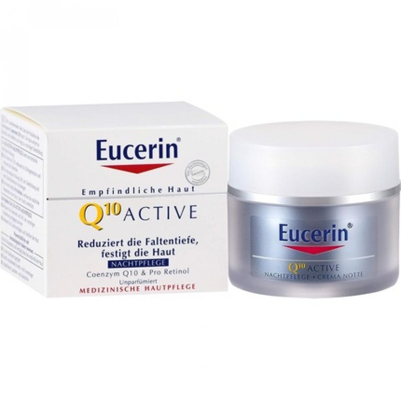 Eucerin Q10 Active Anti-Wrinkle Night Cream 50ml