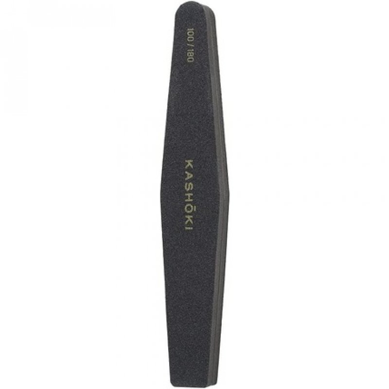 T4B KASHOKI Professional Double-Sided Nail Polisher Buffer Block Trapeze 100/180