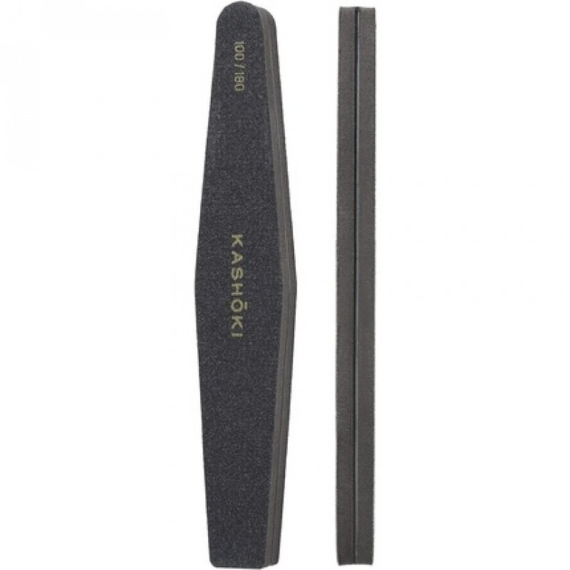 T4B KASHOKI Professional Double-Sided Nail Polisher Buffer Block Trapeze 100/180