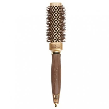 Olivia Garden NanoThermic Ceramic Ion SQUARE Shaper Hairbrush 1.125 Inch