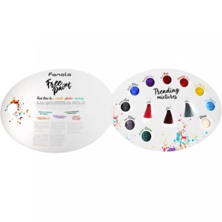 Fanola Free Paint Hair Color Chart