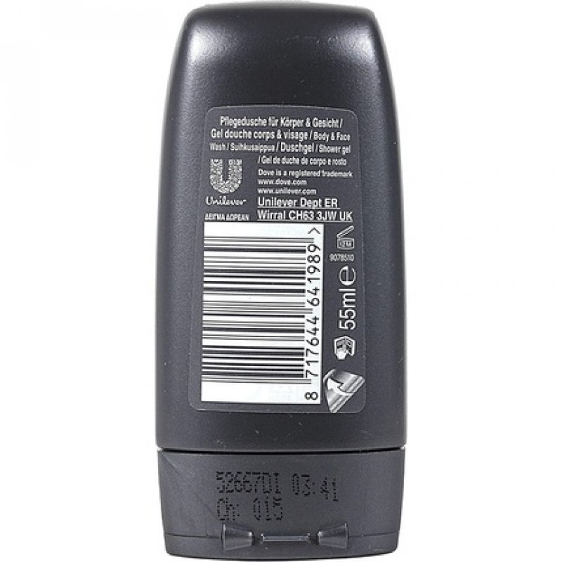 Dove Men Plus Care Clean Comfort Body & Face Wash 55ml