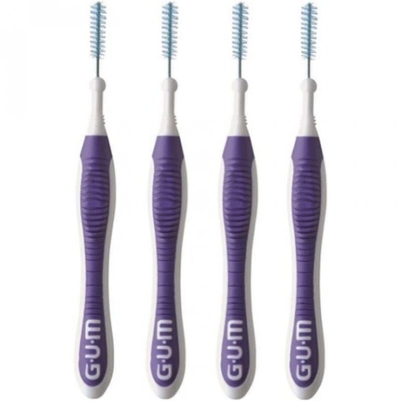 GUM Travel Toothbrush 1512 Soft 4 Pack