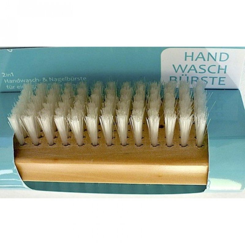 Osma Elina med 52371 Hand and Nail Brush Wooden Design 9.5cm