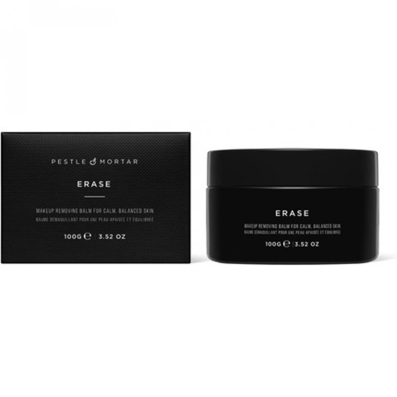 Pestle & Mortar Erase Makeup Remover Cleansing Balm 100g with Nourishing Natural Oils
