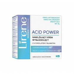 Lirene Dermoprogram Acid Power Smoothing Cream for Dry Skin 50ml