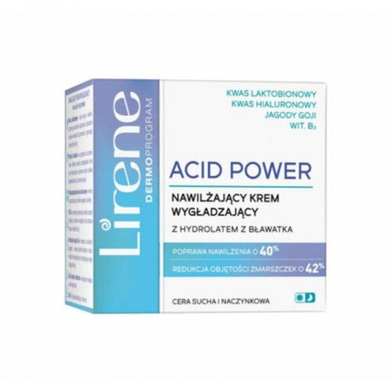 Lirene Dermoprogram Acid Power Smoothing Cream for Dry Skin 50ml