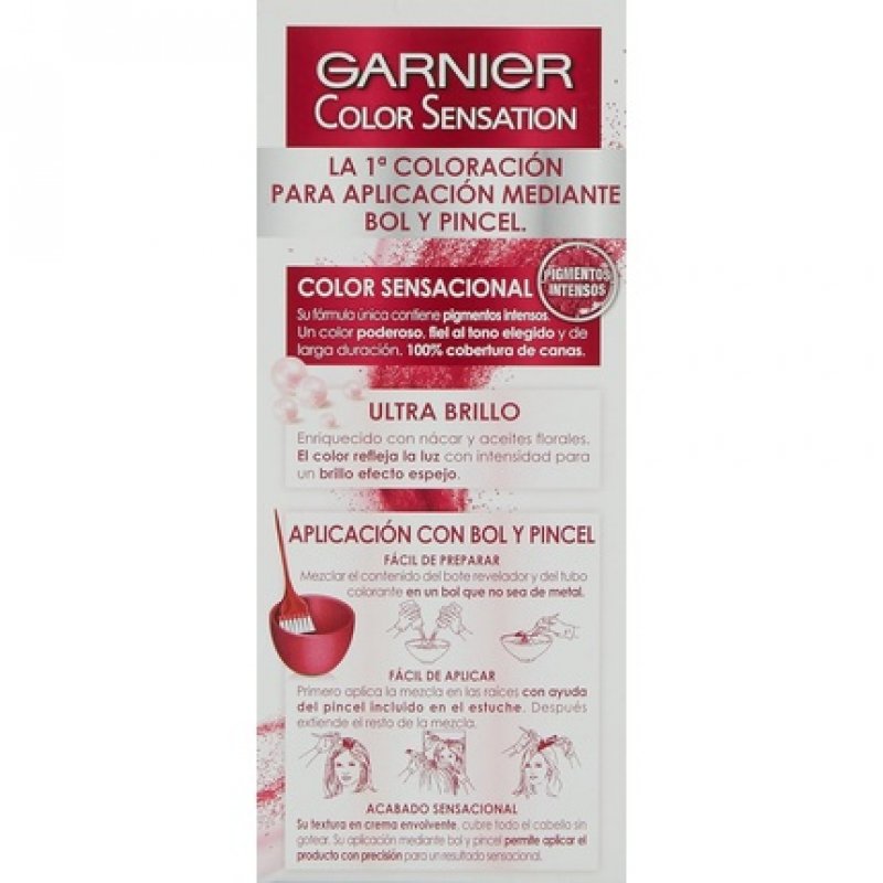 Garnier Color Sensation Permanent Hair Color No. 4 Brown 0.25ml