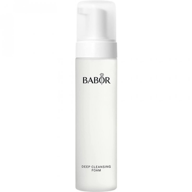 BABOR Deep Cleansing Foam for Tired and Dull Skin Refreshing Cleansing Foam for Daily Facial Cleansing 200ml