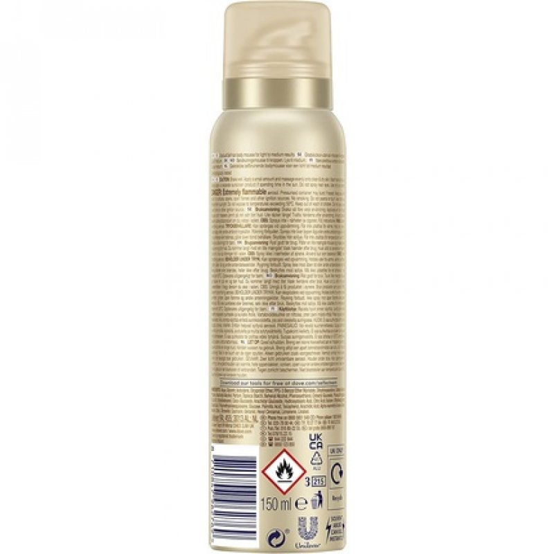 Dove Summer Revived Light to Medium Gradual Self Tan Body Mousse 150ml