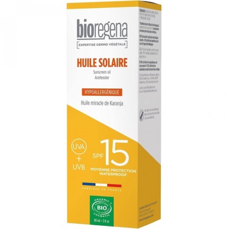 Bioregena Organic Sun Oil SPF15 90ml