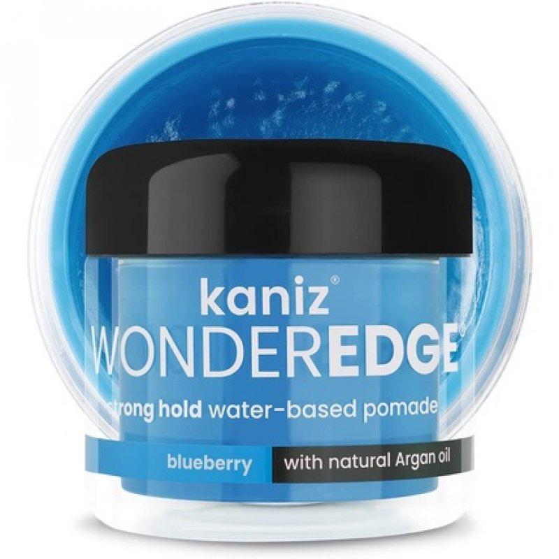 Kaniz Wonder Edge Blueberry Water Based Pomade 120ml Blue