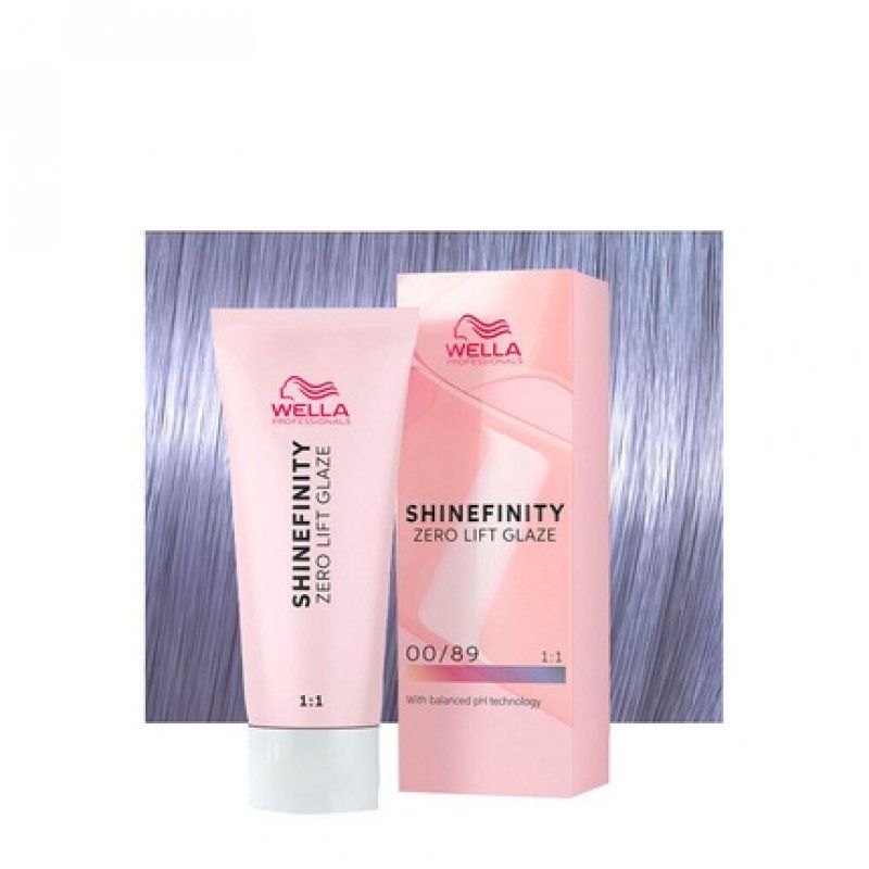 Wella Professional Shinefinity Zero Lift Hair Glaze Hair Color 00/89 Blue Booster 60ml