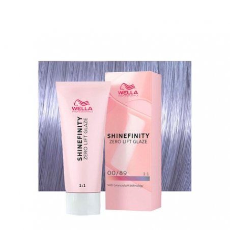 Wella Professional Shinefinity Zero Lift Hair Glaze Hair Color 00/89 Blue Booster 60ml