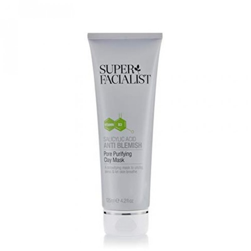 Super Facialist Salicylic Acid Anti-Blemish Pore Cleansing Clay Mask 125ml
