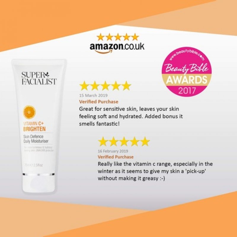 Super Facialist Vitamin C Skin Defense Daily Moisturizer 75ml