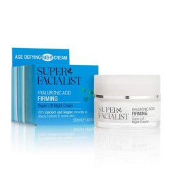 Super Facialist Hyaluronic Acid Super Lift Night Cream 50ml Anti-Aging Cream