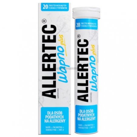 Allertec Calcium Plus Allergy 20 Effervescent Tablets