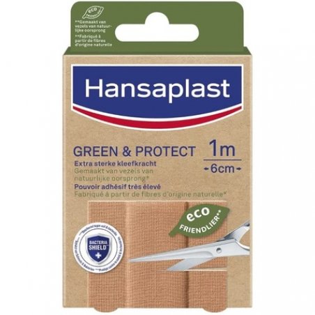 Hansaplast Green & Protect Cutting Plasters 10 X 6 Mm, Plasters