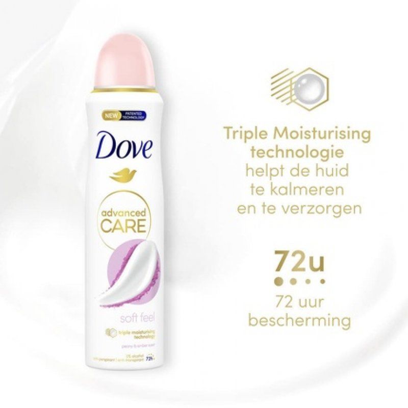 Dove Soft Feel Deodorant Spray 150ml