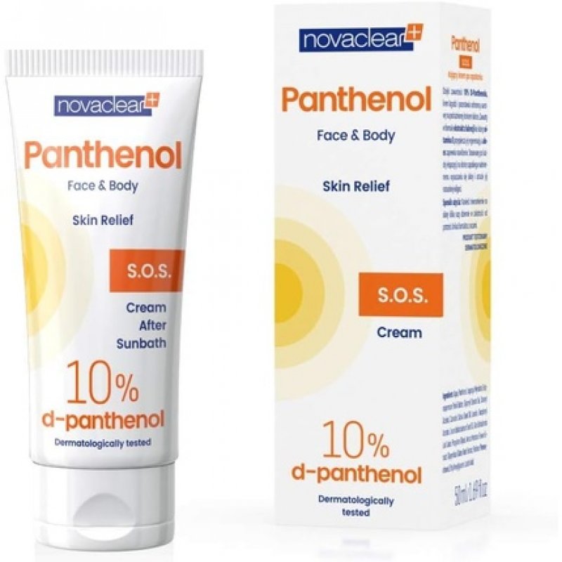 Novaclear Panthenol Face and Body Soothing After Sun Cream 50ml