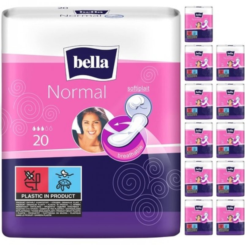 Bella Maxi Normal Sanitary Pads 20 Pieces