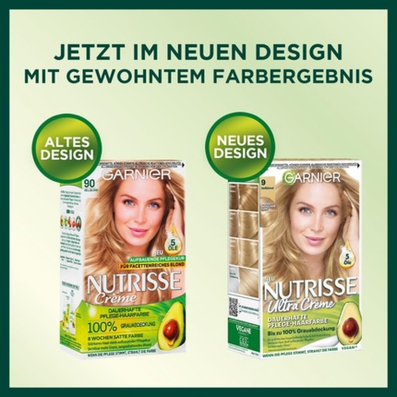 Garnier Nutrisse Creme Coloration 090 Light Blonde 60ml