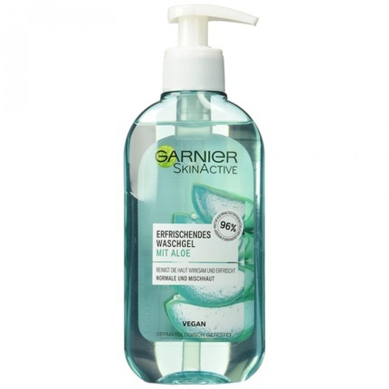 Garnier SkinActive Face Wash with Aloe Extract for Normal and Combination Skin 200ml