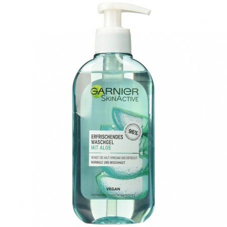 Garnier SkinActive Face Wash with Aloe Extract for Normal and Combination Skin 200ml